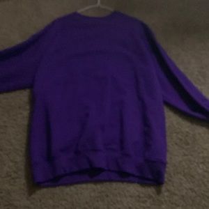 Oversized Purple Champion Sweatshirt